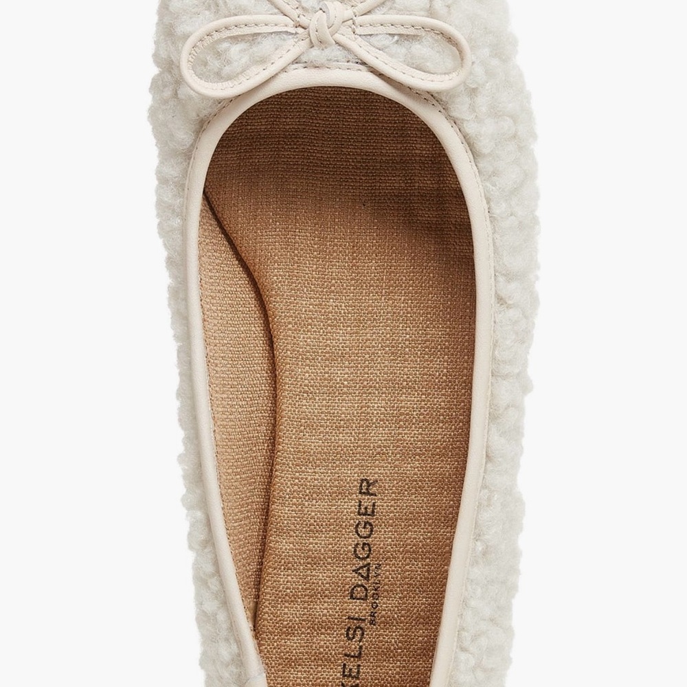 Kelsi Dagger Brooklyn Frankie Square Toe Ballet Flat - 7.5 NWOB
